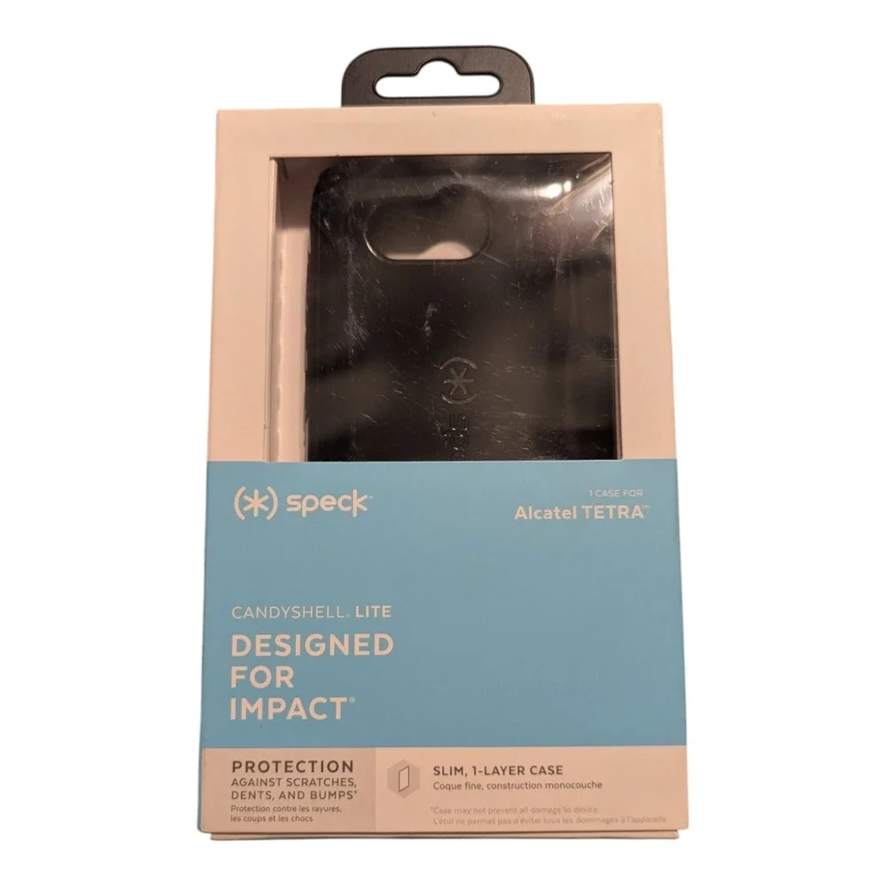 F5. Speck Candyshell Lite Case for Alcatel TETRA‎ - Black